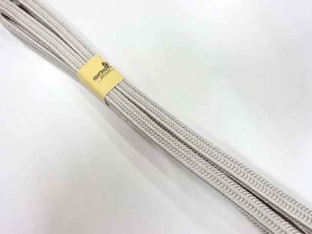 未使用品　正絹　手組帯締め